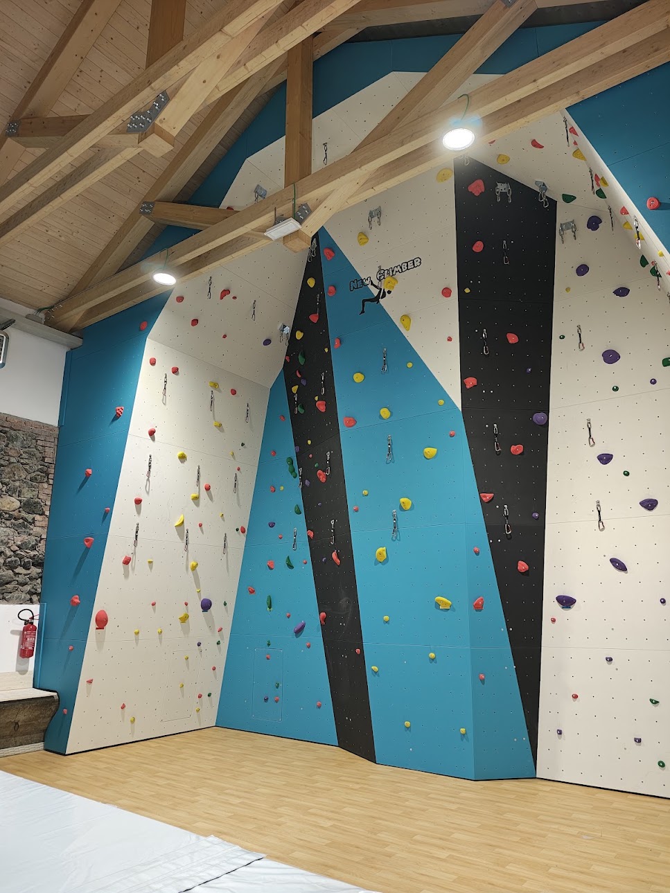 Realizzazione New Climber: Area mista
